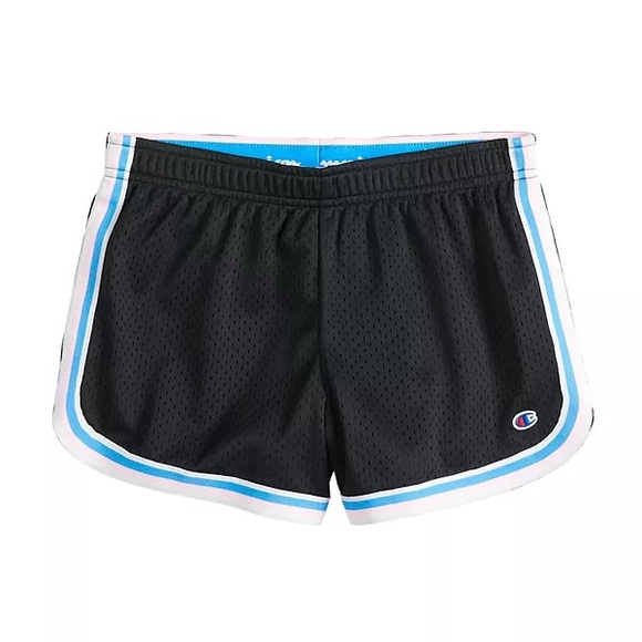 Girls Heritage Mesh Champion Shorts - Picture 1 of 4